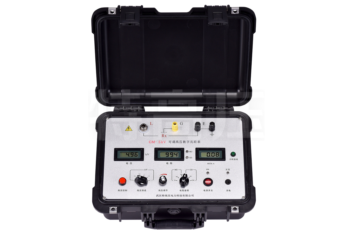 GM-5kV 可調高壓數(shù)字兆歐表