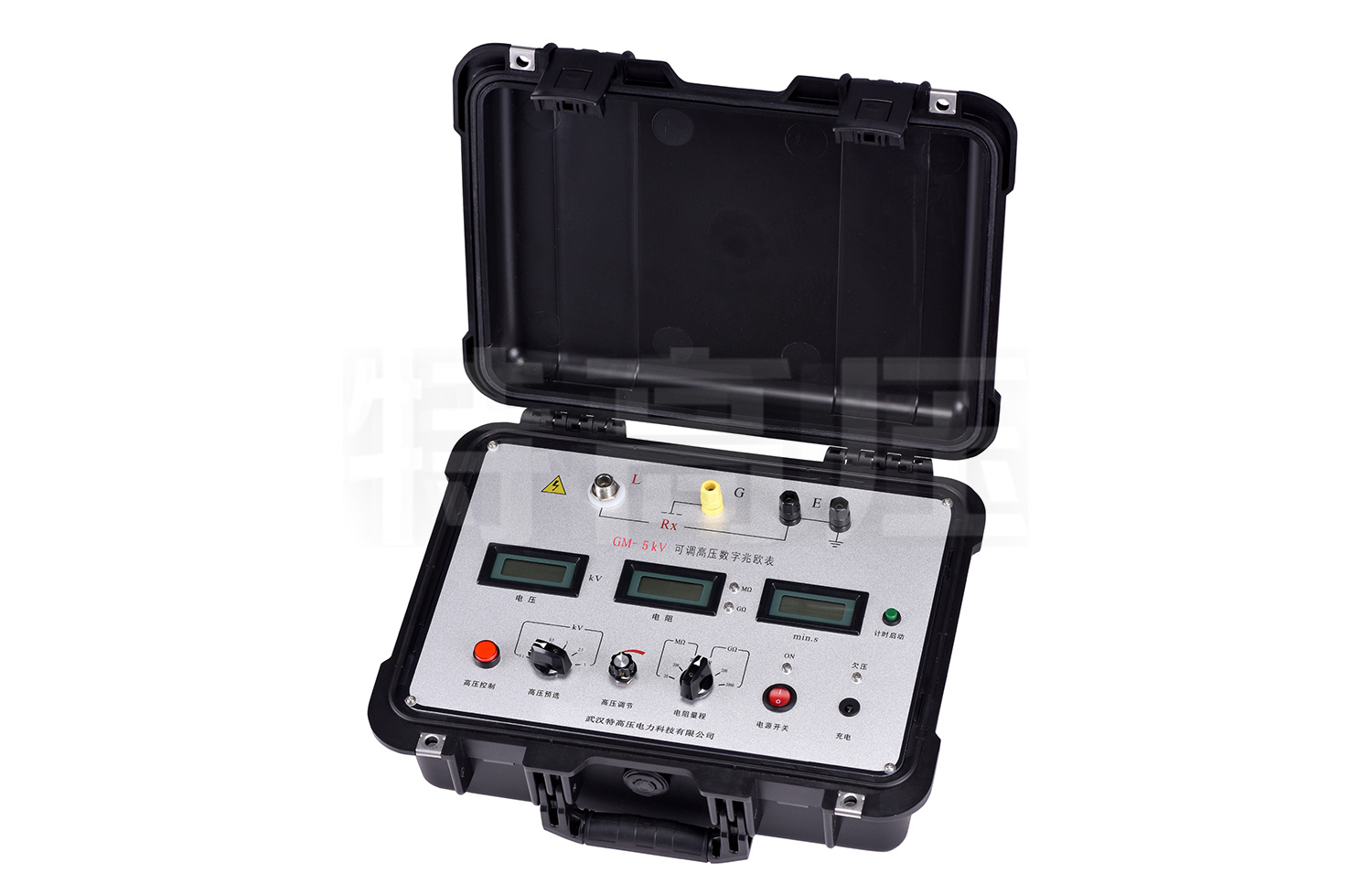GM-5kV 可調高壓數(shù)字兆歐表